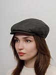 Кепка STETSON арт. 6293501 KENT LINEN (болотный)